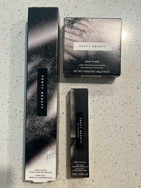 13. Fenty beauty 3 piece face set retail value is $70.00 USD